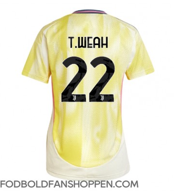 Juventus Timothy Weah #22 Udebanetrøje Dame 2024-25 Kortærmet